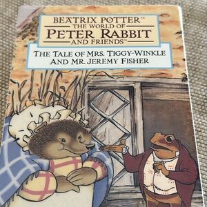 Sealed VHS Beatrix Potter The Tale of Mrs. Tiggy-Winkle and Mrs. Jeremy Fisher